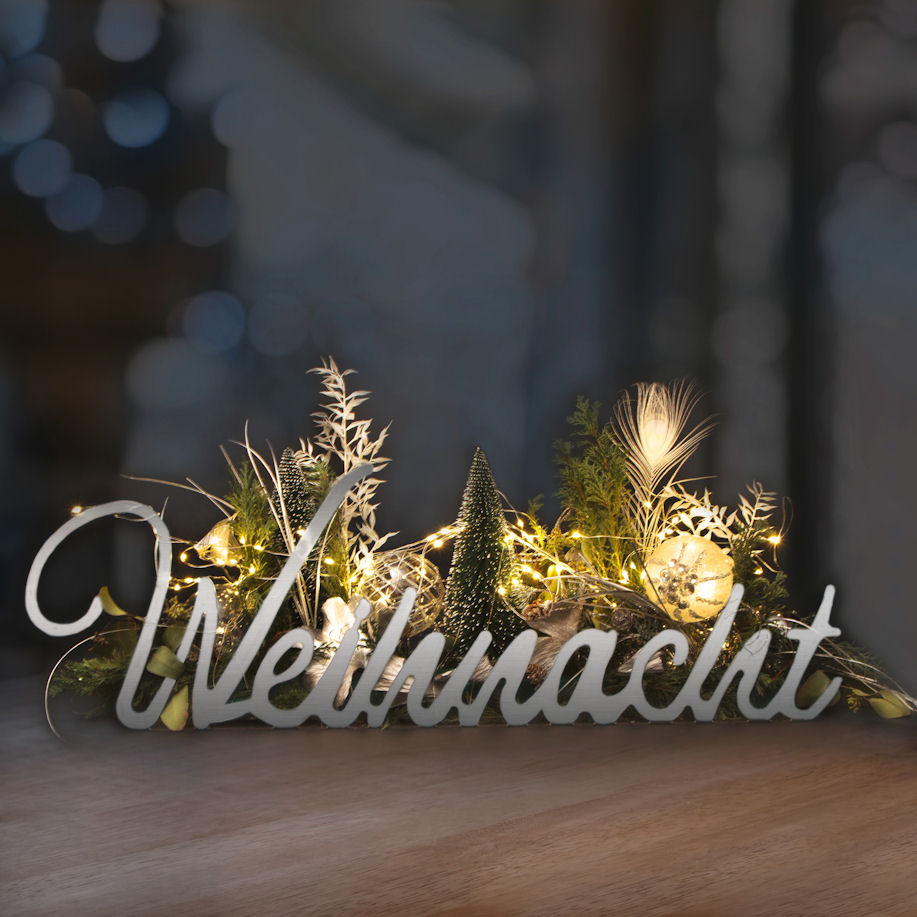 Schriftzug Weihnacht