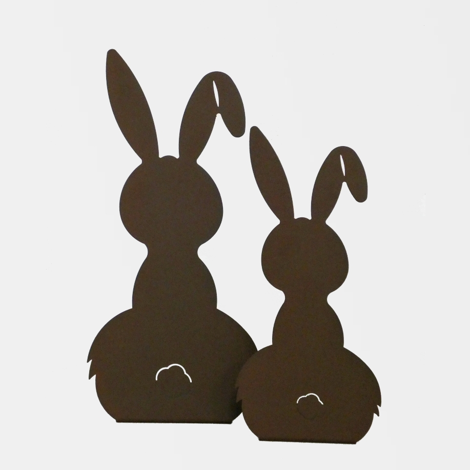 Hasen zum Stellen im Set