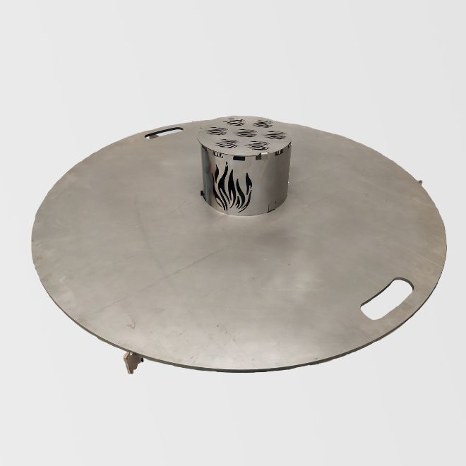 Grillplatte für Feuertonnen