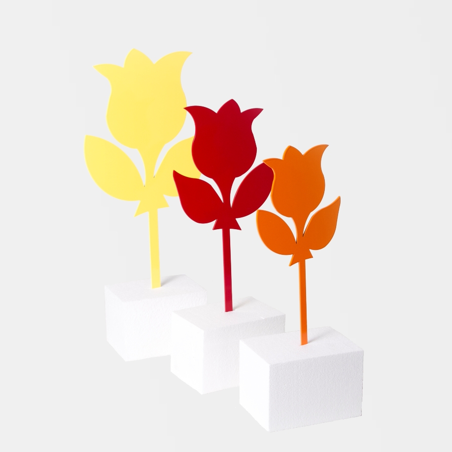 Gartenstecker Set "Tulpen"